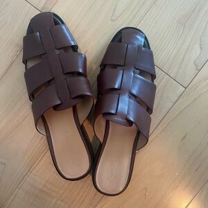 Madewell fisherman sandal mules